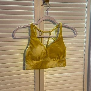 All In Motion Yellow Sports Bra